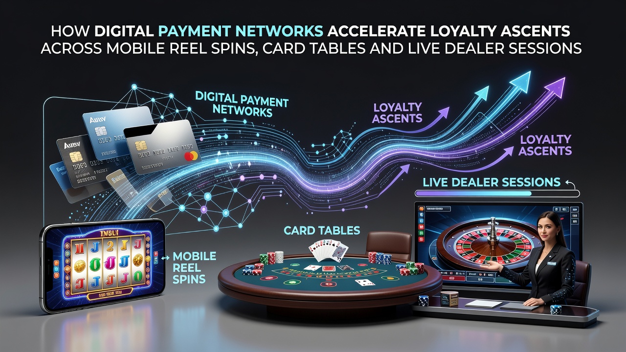 Digitale Zahlungsnetzwerke in mobilen Casino-Umgebungen mit Walzen und Live-Tischen