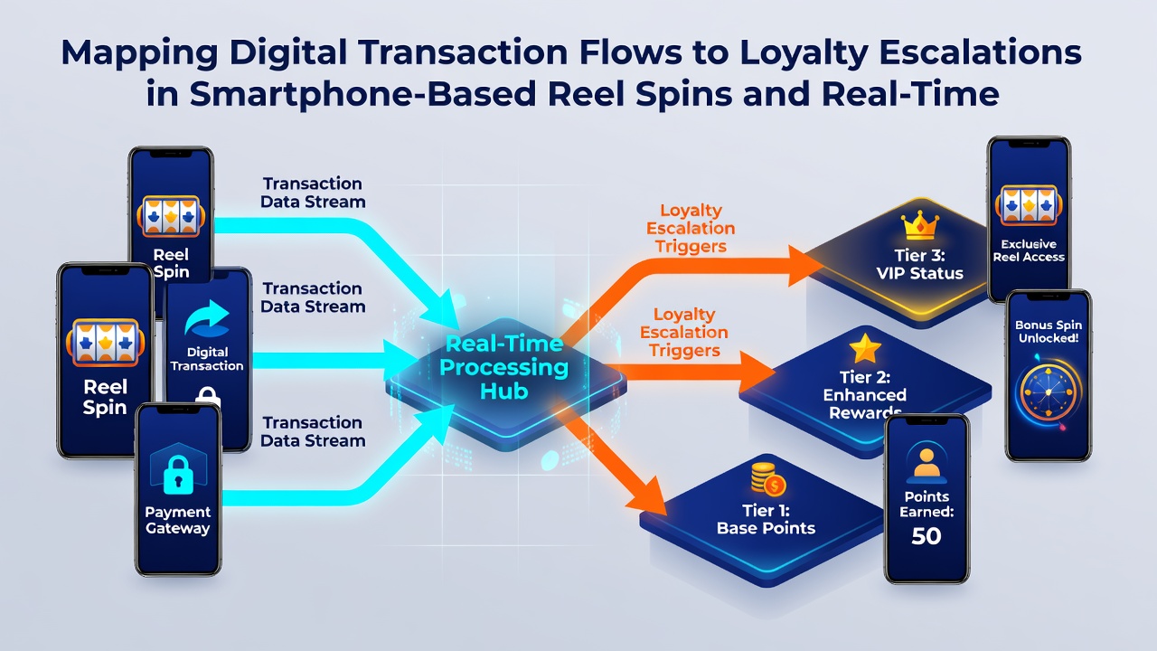 Darstellung von Loyalty-Escalation-Pfaden durch digitale Transaktionen in Echtzeit-Dealer- und Slot-Umgebungen